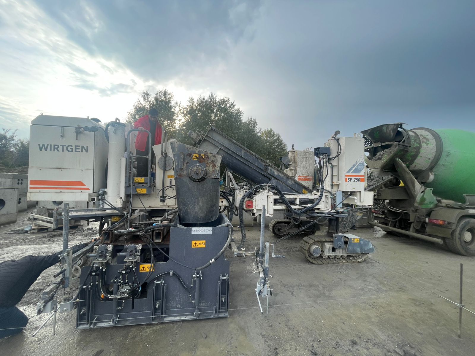 Wirtgen SP250 Concrete Paver